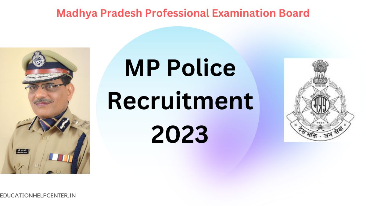 MP Police RECRUITMENT 2023